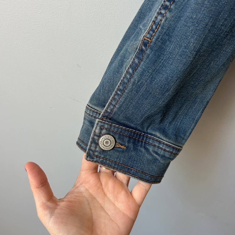 NWT | Aeropostale Women's Blue Denim Jacket - Picture 5 of 9